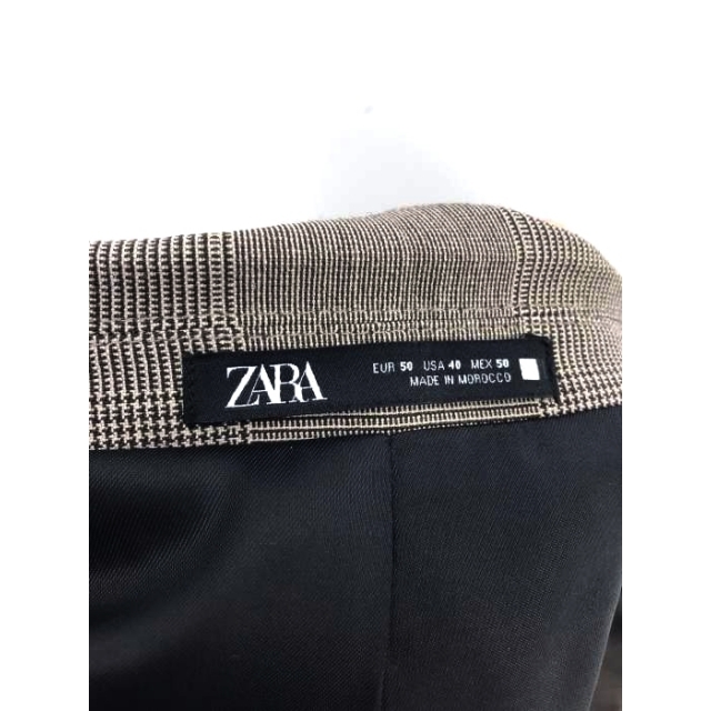 ZARA(ザラ)のZARA(ザラ) レーヨン混 2B テーラードジャケット セットアップ メンズ メンズのスーツ(セットアップ)の商品写真