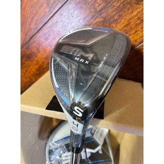 テーラーメイド(TaylorMade)のSIM MAX レスキュー 4U 22°  KBS MAX85 JP S 新品(クラブ)