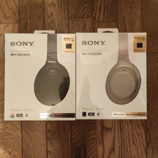 ソニー　SONY ブルートゥースヘッドホン WH-1000XM4 5点セット(ヘッドフォン/イヤフォン)