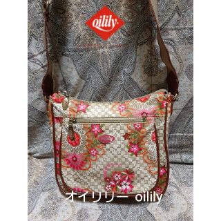 オイリリー(OILILY)のオイリリー oilily 花柄/斜め掛けショルダーバッグ(ショルダーバッグ)