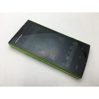 シャープ(SHARP)のsoftbank AQUOS PHONE 103SH グリーン◆美品◆370(スマートフォン本体)