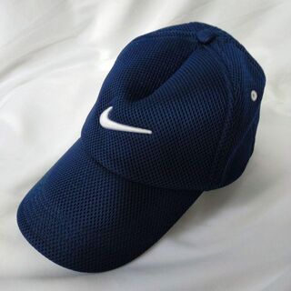 ナイキ(NIKE)の美品　NIKE　ナイキ　キャップ　帽子　スポーツ　ブルー(キャップ)