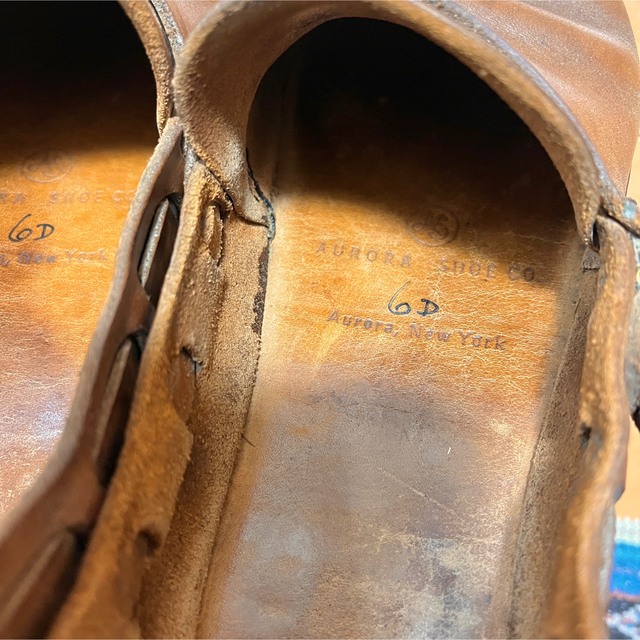 nest Robe(ネストローブ)の値下げ❗AURORA SHOESオーロラシューズ 6Dミドルイングリッシュ  レディースの靴/シューズ(ローファー/革靴)の商品写真