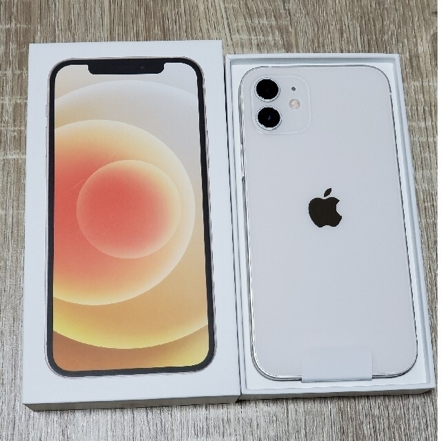 iPhone 12 本体64GB white SIMフリー 新品、未使用