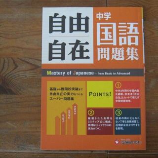 ハルミィ様専用品☆自由自在）中学国語問題集と中学社会問題集の２冊セット(語学/参考書)