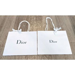 ディオール(Dior)のDior ディオール ショップバッグ 2枚セット(ショップ袋)