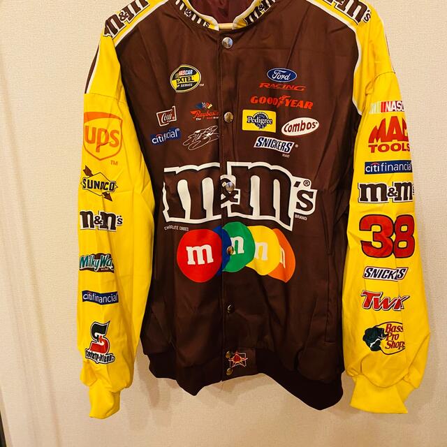 【新品未使用】m&m's エムアンドエムズ　XXL レーシングジャケット