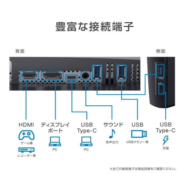 DELL(デル)の【未開封】DELL U2720QM 4Kモニター 27インチ IPS スマホ/家電/カメラのPC/タブレット(ディスプレイ)の商品写真