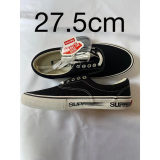 シュプリーム(Supreme)の27.5cm supreme vans era 2016ss ブラック(スニーカー)