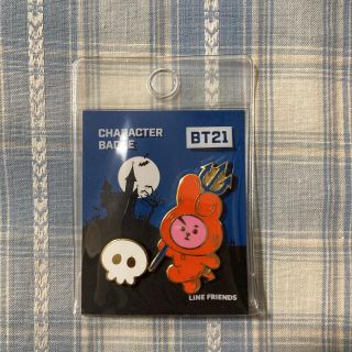 ビーティーイシビル(BT21)のBT21 cookyピンバッジ ハロウィン(キャラクターグッズ)