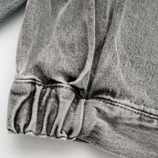 新品　ノーカラーデニムジャケット　select shop K grouth レディースのジャケット/アウター(Gジャン/デニムジャケット)の商品写真