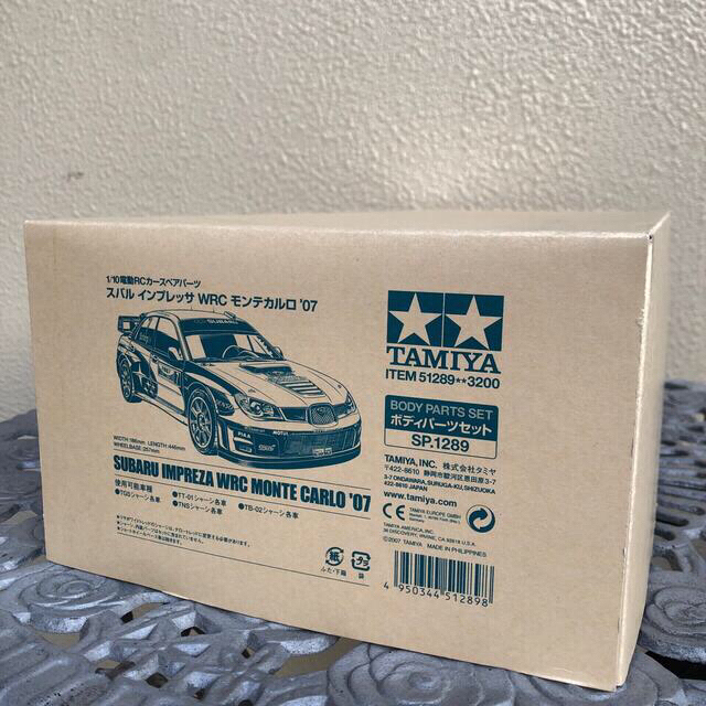 タミヤ RC 1/10 インプレッサ WRC 2007 スペアボディ