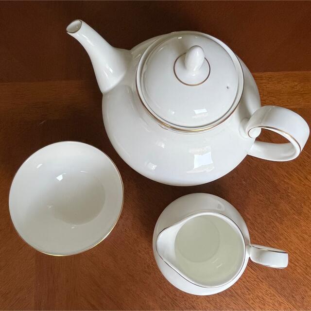 Royal Doulton(ロイヤルドルトン)の【レア美品】ロイヤルドルトン★ロードス★ティーポットセット インテリア/住まい/日用品のキッチン/食器(食器)の商品写真