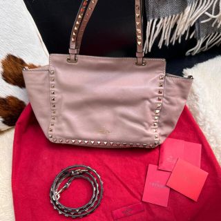 ♥️VALENTINO ♥️スタッズ♣可愛いカラーのショルダー♣斜めがけOK