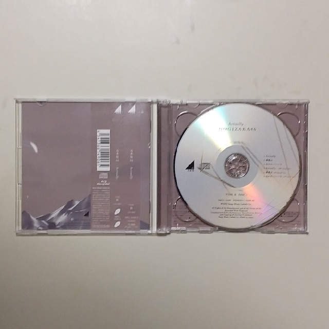 乃木坂46(ノギザカフォーティーシックス)の乃木坂46　Actually　CD　初回限定盤　TYPEB エンタメ/ホビーのCD(ポップス/ロック(邦楽))の商品写真