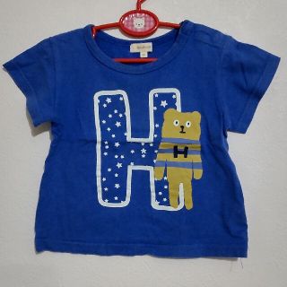 ハッシュアッシュ(HusHush)のくまさん Tシャツ size90(Tシャツ/カットソー)