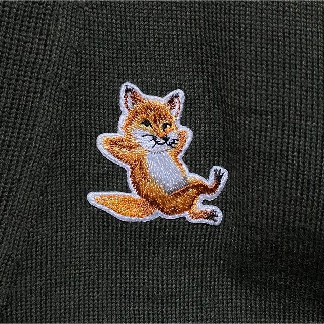 MAISON KITSUNE'(メゾンキツネ)のフォックス　パッチ　カーディガン　MAISON KITSUNE メゾンキツネ メンズのトップス(カーディガン)の商品写真