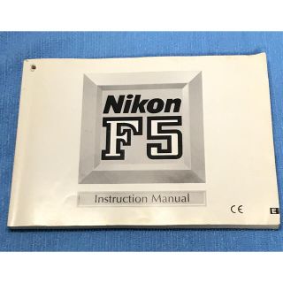 ニコン(Nikon)のNikon F5 使用説明書(英語版)(趣味/スポーツ/実用)