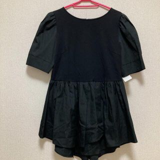 リランドチュール(Rirandture)の新品❣️ペプラムチュニック　ブラウス(カットソー(半袖/袖なし))