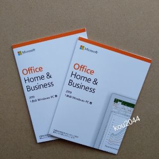 マイクロソフト(Microsoft)のMicrosoft Office Home & Business 2019(PC周辺機器)
