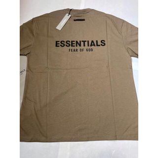 フィアオブゴッド(FEAR OF GOD)のラストチャンス！ESSENTIALS Tシャツ 半袖 moss  新品　XL(Tシャツ/カットソー(半袖/袖なし))