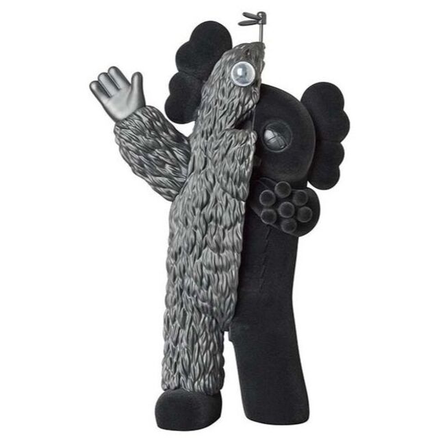 KAWS KACHAMUKKU Vinyl Figure black