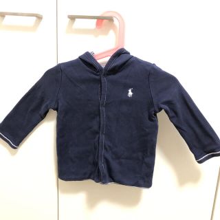 ラルフローレン(Ralph Lauren)のラルフローレン　80 ベビー　パーカー　リバーシブル　春　秋　70(カーディガン/ボレロ)