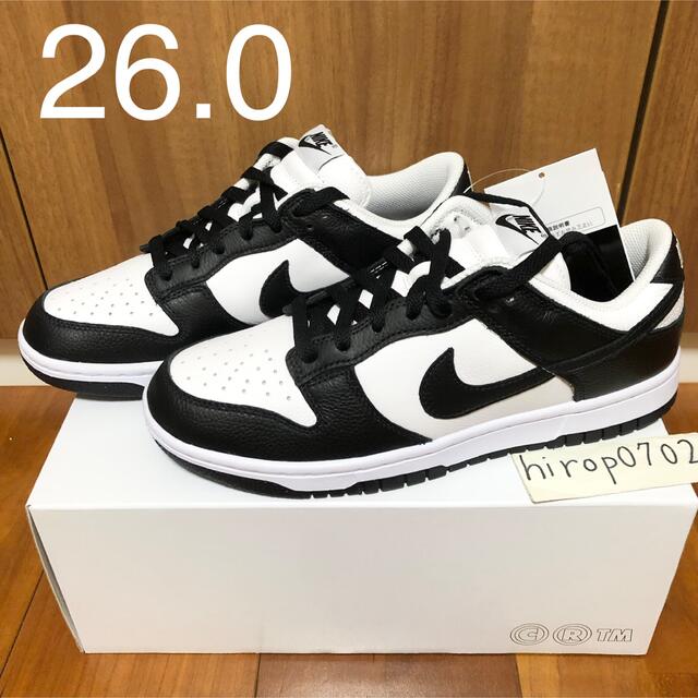 NIKE DUNK LOW By You ブラック パンダ 26.0cm