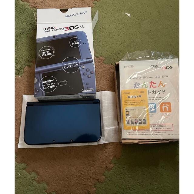 NEW3dsll  メタリックブルー　未使用　新品　NEW