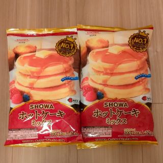 ショーワ(SHOWA)の【最終お値下げ】ホットケーキミックス　200g×3袋  2セット(菓子/デザート)