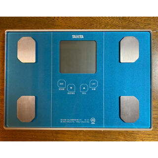 タニタ(TANITA)のTANITA 体組成計 BC-314 ブルー(体重計/体脂肪計)