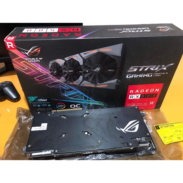 ASUS ROG-STRIX RX580 8G GAMING AMD RX580