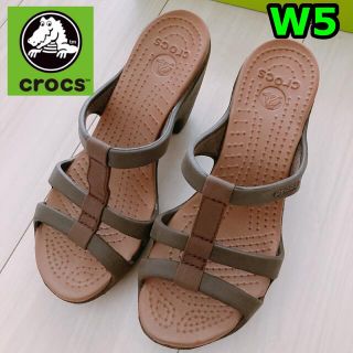 クロックス(crocs)のクロックス　サイプラス3 サンダル　21.5〜22.5cm(サンダル)