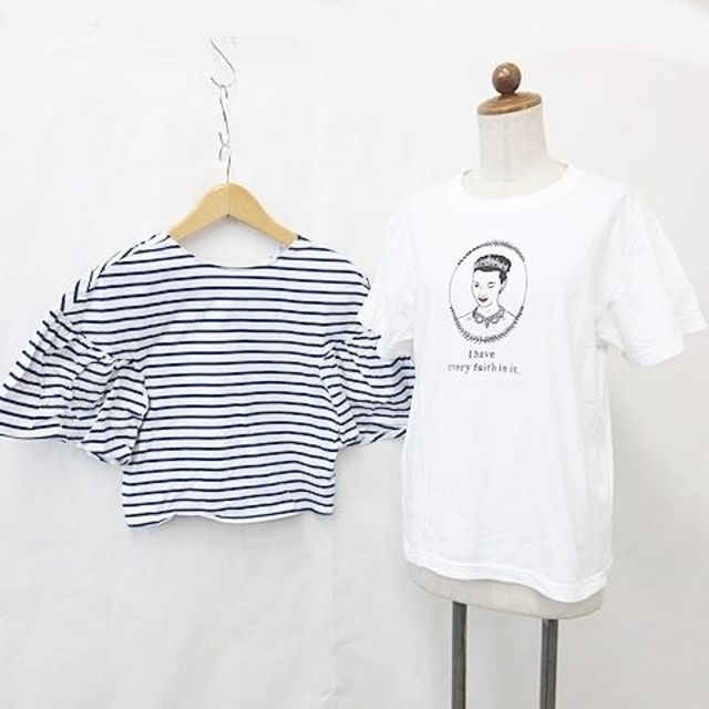 Ray BEAMS(レイビームス)のレイビームス NAIJEL GRAPH 2枚セット Tシャツ オフ ブルー  レディースのトップス(Tシャツ(半袖/袖なし))の商品写真