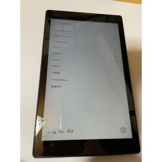 アンドロイド(ANDROID)のAmazon Fire HD 10 タブレット　カードスロット難あり(タブレット)