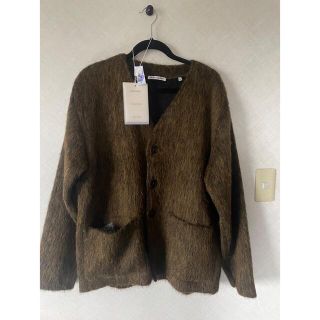 ジルサンダー(Jil Sander)のOUR LEGACY CARDIGAN OLIVE MELANGE MOHAIR(カーディガン)