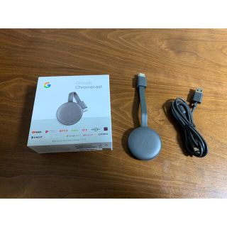 グーグル(Google)のGoogle Chromecast 第三世代(映像用ケーブル)