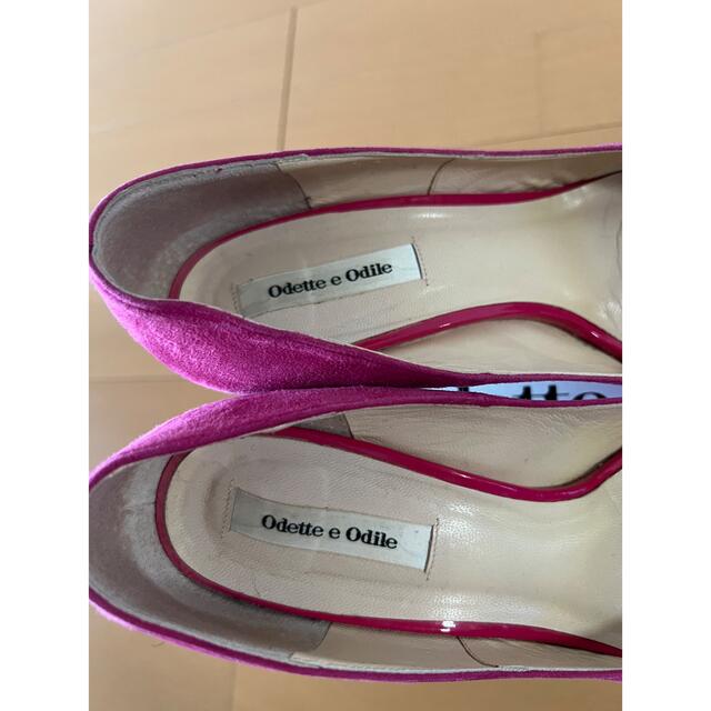 Odette e Odile(オデットエオディール)のodette e odile 7センチヒールパンプス レディースの靴/シューズ(ハイヒール/パンプス)の商品写真