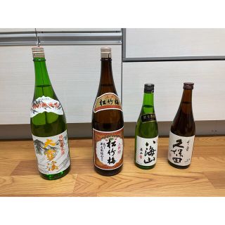 日本酒 1800ml 720ml 4本セット(日本酒)