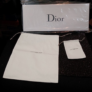 SALE公式 Christian Dior ディオール ノベルティ ホワイト ポーチ 新品 