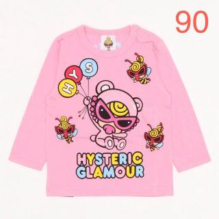 新品 ヒステリックミニ ポップドック パッチワーク 長袖 Tシャツ ブラック