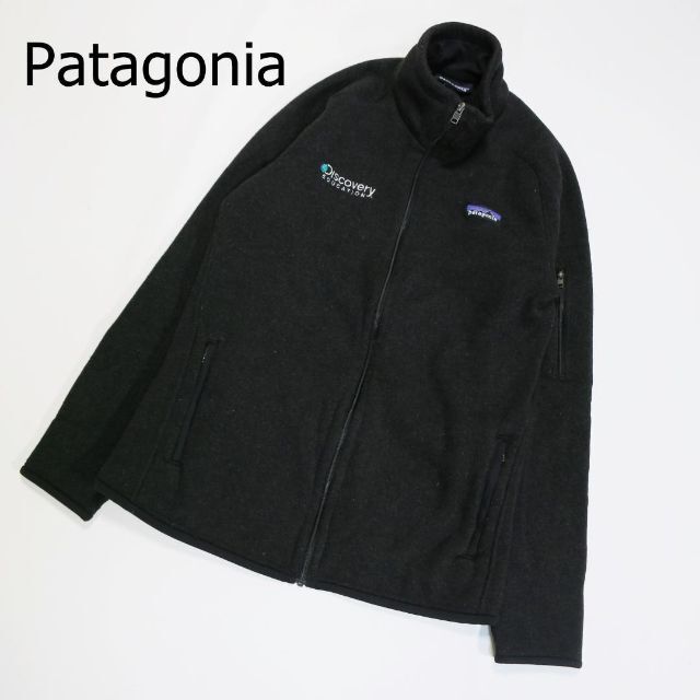 数量限定価格!! ブラック M ブルゾン パタゴニア - patagonia フルジップ 黒 DISCOVERY 胸ロゴ ブルゾン