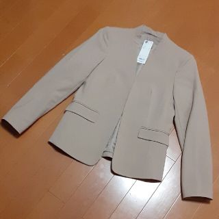 ジーユー(GU)のGU women ノーカラージャケット パンツスーツ(スーツ)