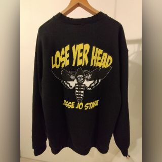 クロムハーツ(Chrome Hearts)のJesse Jo Stark LOSE YER HEAD スウェット 黒 L(スウェット)