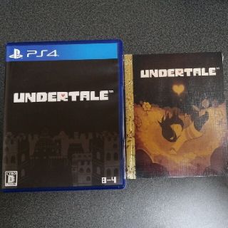 UNDERTALE PS4　ブックレット未開封(家庭用ゲームソフト)