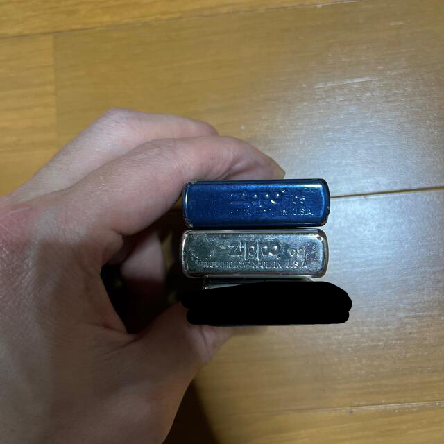 ZIPPO(ジッポー)のzippo 2つ メンズのファッション小物(タバコグッズ)の商品写真