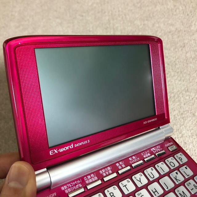 CASIO(カシオ)のCASIO 電子辞書 XD-SW4800 スマホ/家電/カメラの生活家電(その他)の商品写真