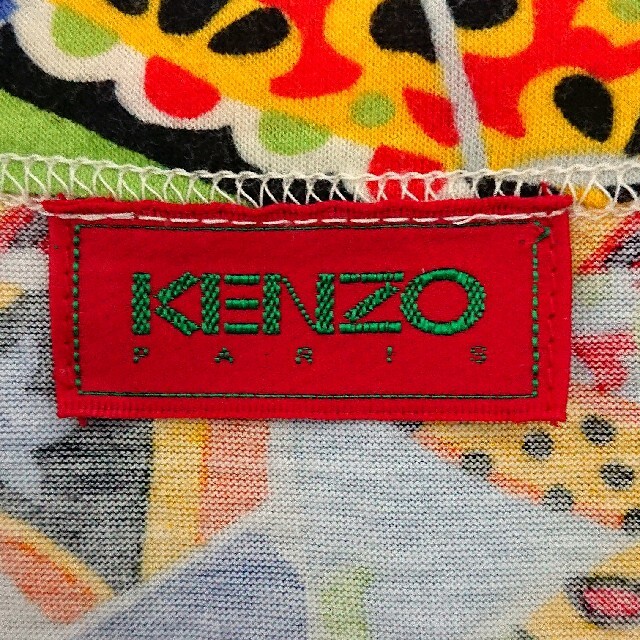 KENZO(ケンゾー)の【 匿名配送 】KENZO ケンゾー 総柄 メンズ 七分丈 個性派 Tシャツ メンズのトップス(Tシャツ/カットソー(七分/長袖))の商品写真