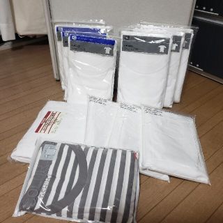 ムジルシリョウヒン(MUJI (無印良品))のユニクロ・無印良品クルーネック半袖12点セット(Tシャツ/カットソー(半袖/袖なし))