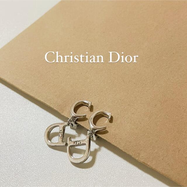 イヤリングChristian Dior ディオール シルバー イヤリング